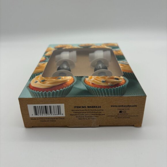 CWC Cook With Color Cake Decorating Set, Piping Tips Disposable Bags Couplers - Picture 3 of 3